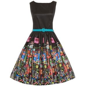 Brand New with Tags 🏯 Lindy Bop Tokyo Pinup 🍒 Rockabilly Dress